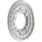 Ekena Millwork Baltimore PVC Ceiling Medallion (Canopies up to 4 1/4"), 10"OD x 3 1/2"ID x 3/4"P, Bright Coat Gold CMP10BABGL - alternate 3